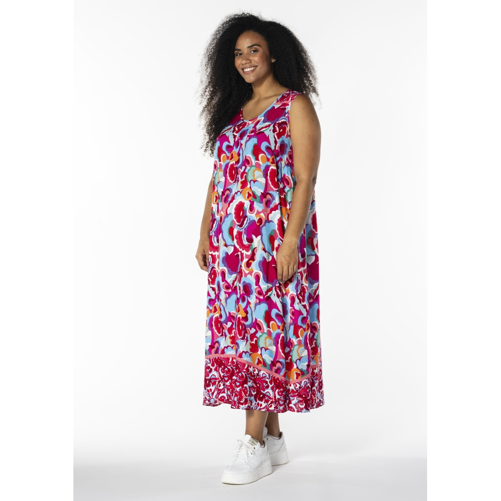 Studio SIdun Long Dress Long Dress Pink and red board