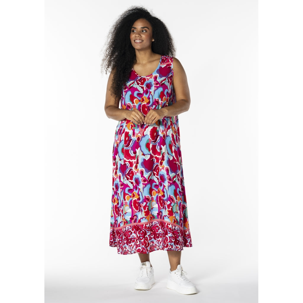 Studio SIdun Long Dress Long Dress Pink and red board
