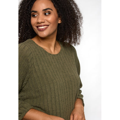 Studio SIlana Knitted Blouse Blouse Green