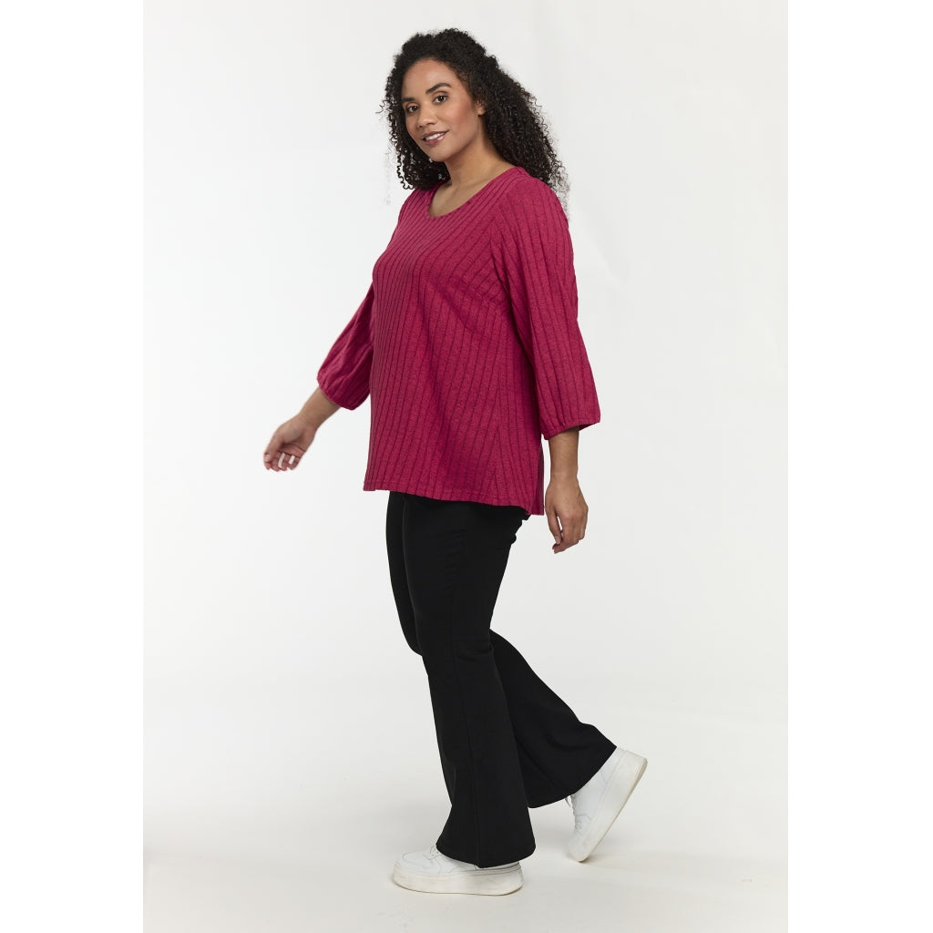 Studio SIlana Knitted Blouse Blouse Pink