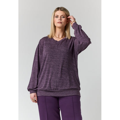 Studio SInga Sweater Sweater Plum Melange