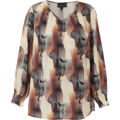 Studio SIngred Blouse Blouse Black offwhite clouds