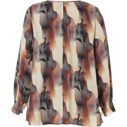 Studio SIngred Blouse Blouse Black offwhite clouds