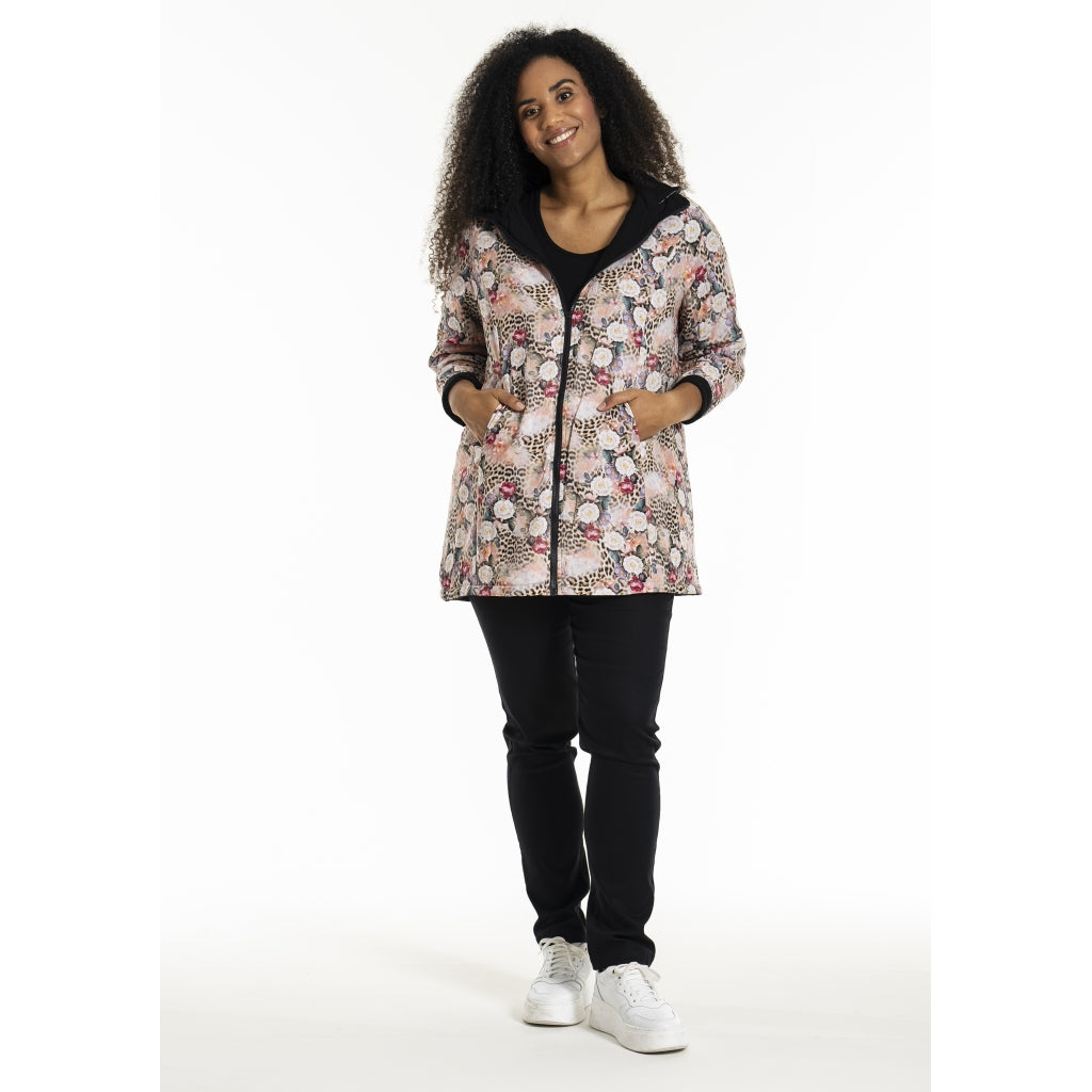 Studio SJessica turn around Jacket Jacket Black/leo flowers