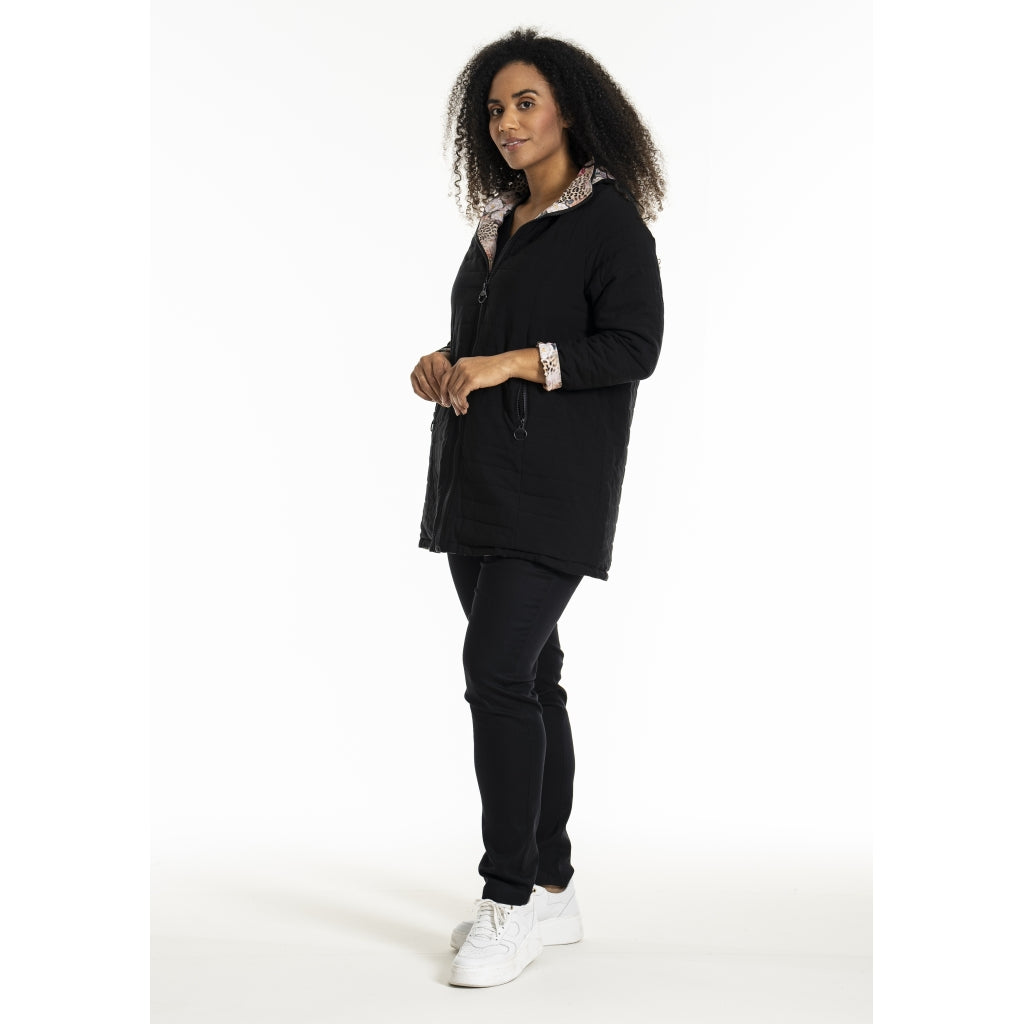 Studio SJessica turn around Jacket Jacket Black/leo flowers