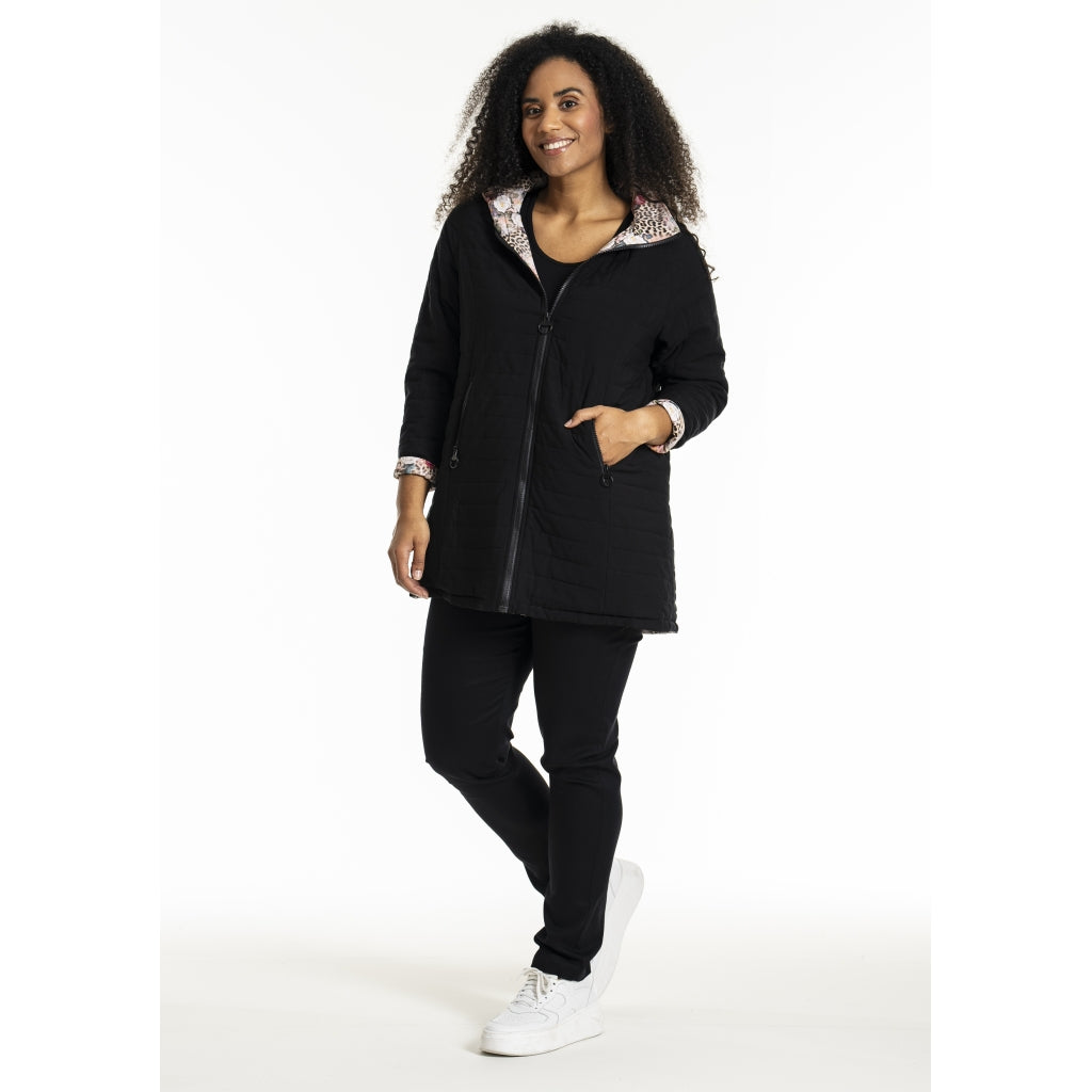 Studio SJessica turn around Jacket Jacket Black/leo flowers