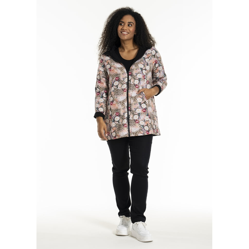 Studio SJessica turn around Jacket Jacket Black/leo flowers
