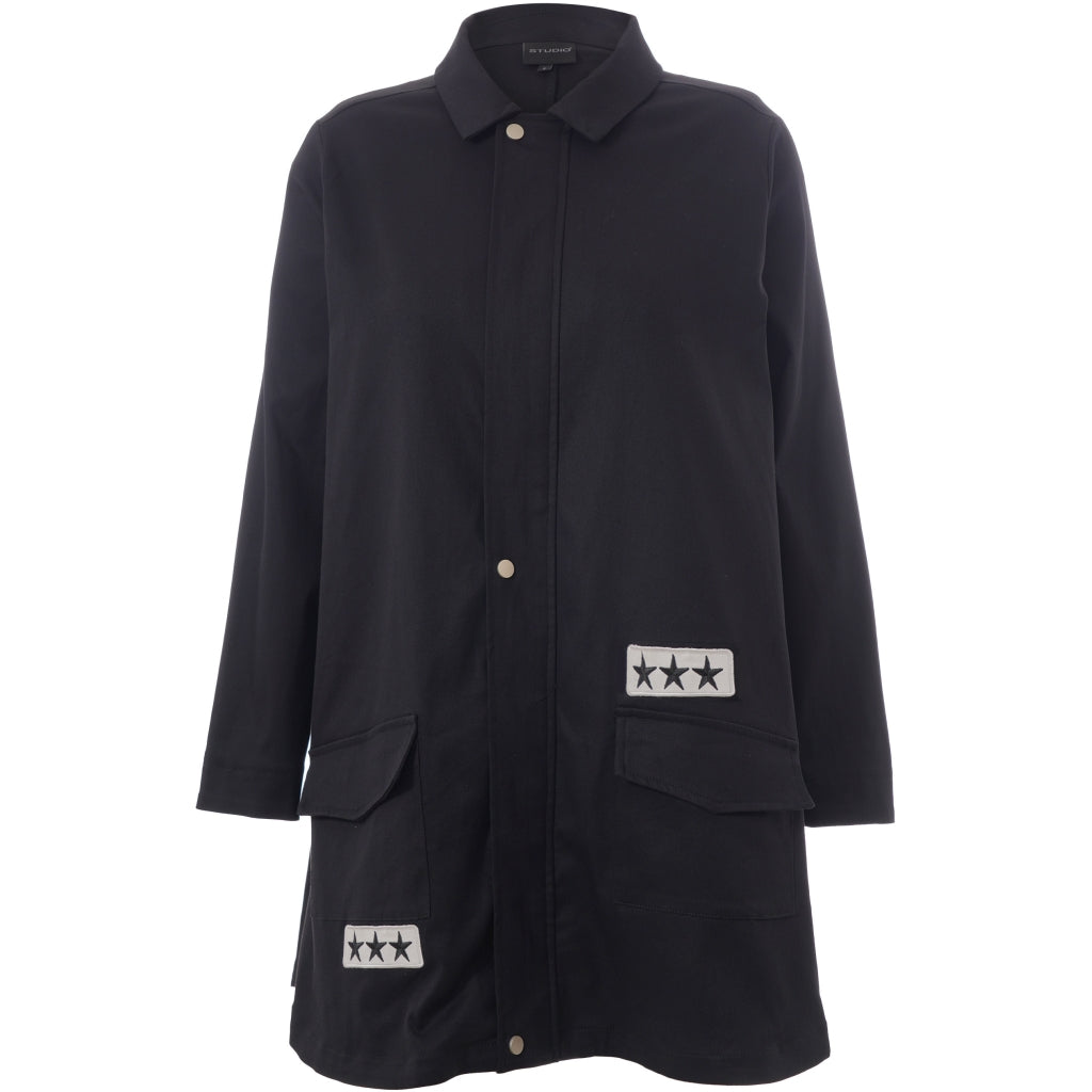 Studio SJessy long worker jacket Jacket Black