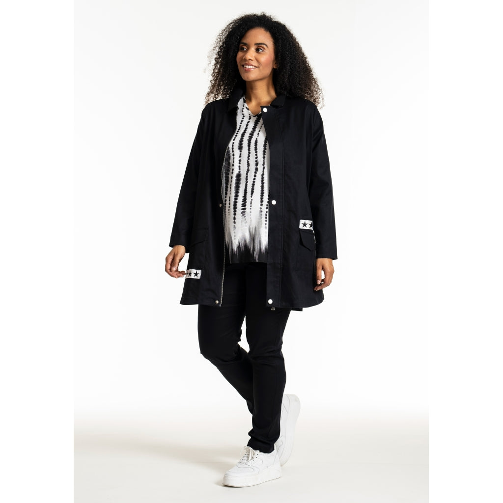 Studio SJessy long worker jacket Jacket Black