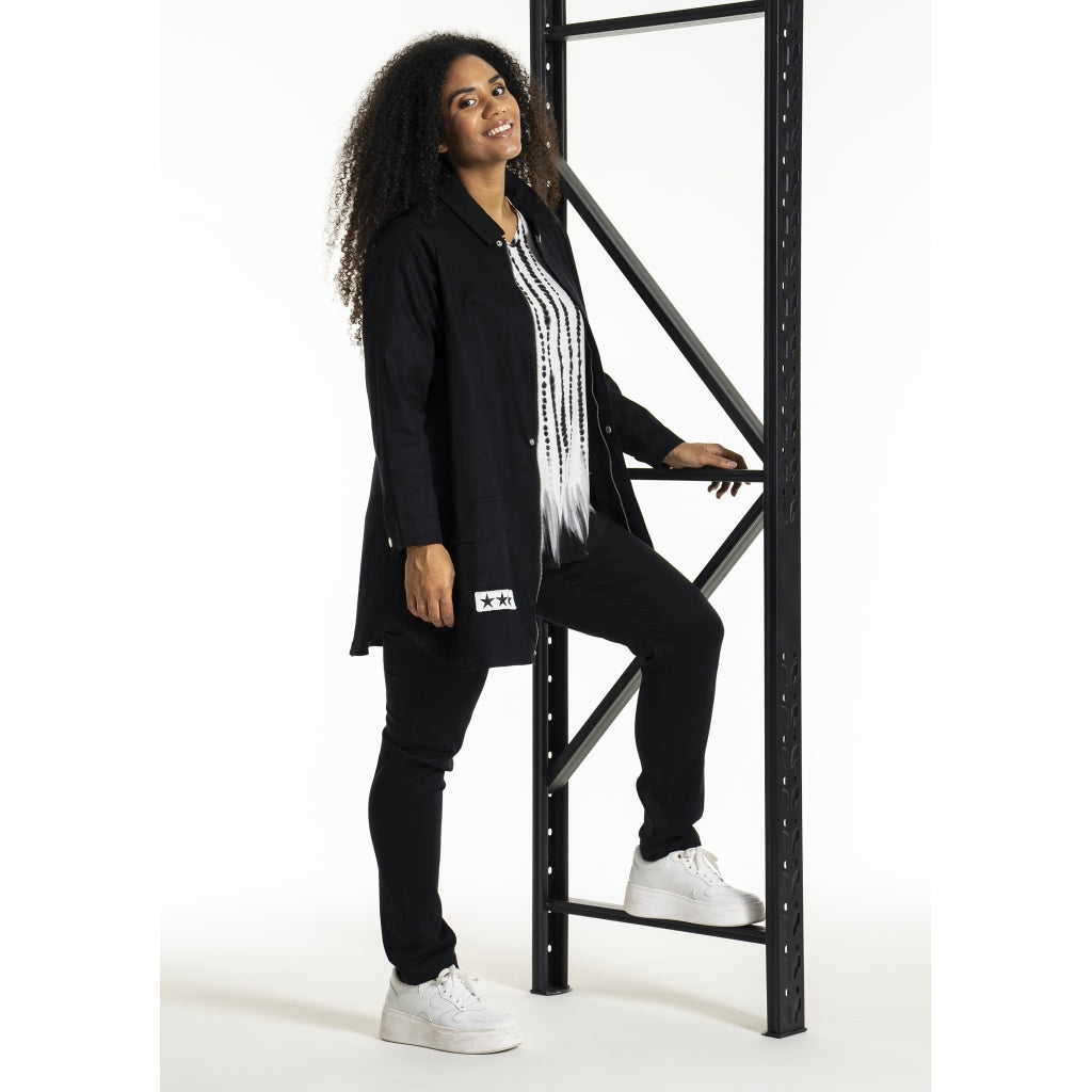 Studio SJessy long worker jacket Jacket Black