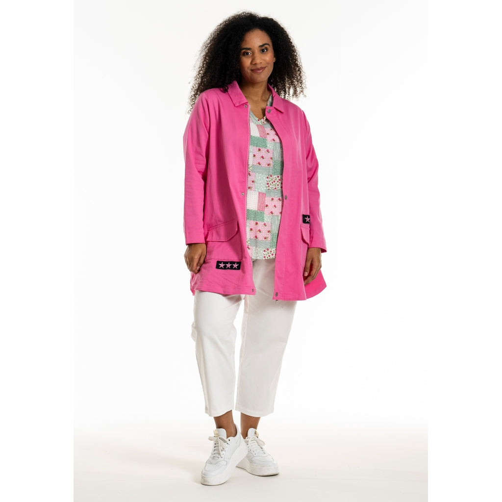 Studio SJessy long worker jacket Jacket Pink