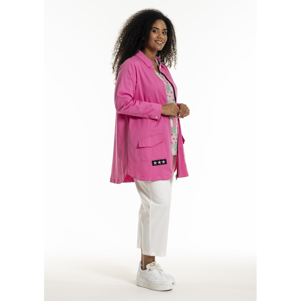 Studio SJessy long worker jacket Jacket Pink