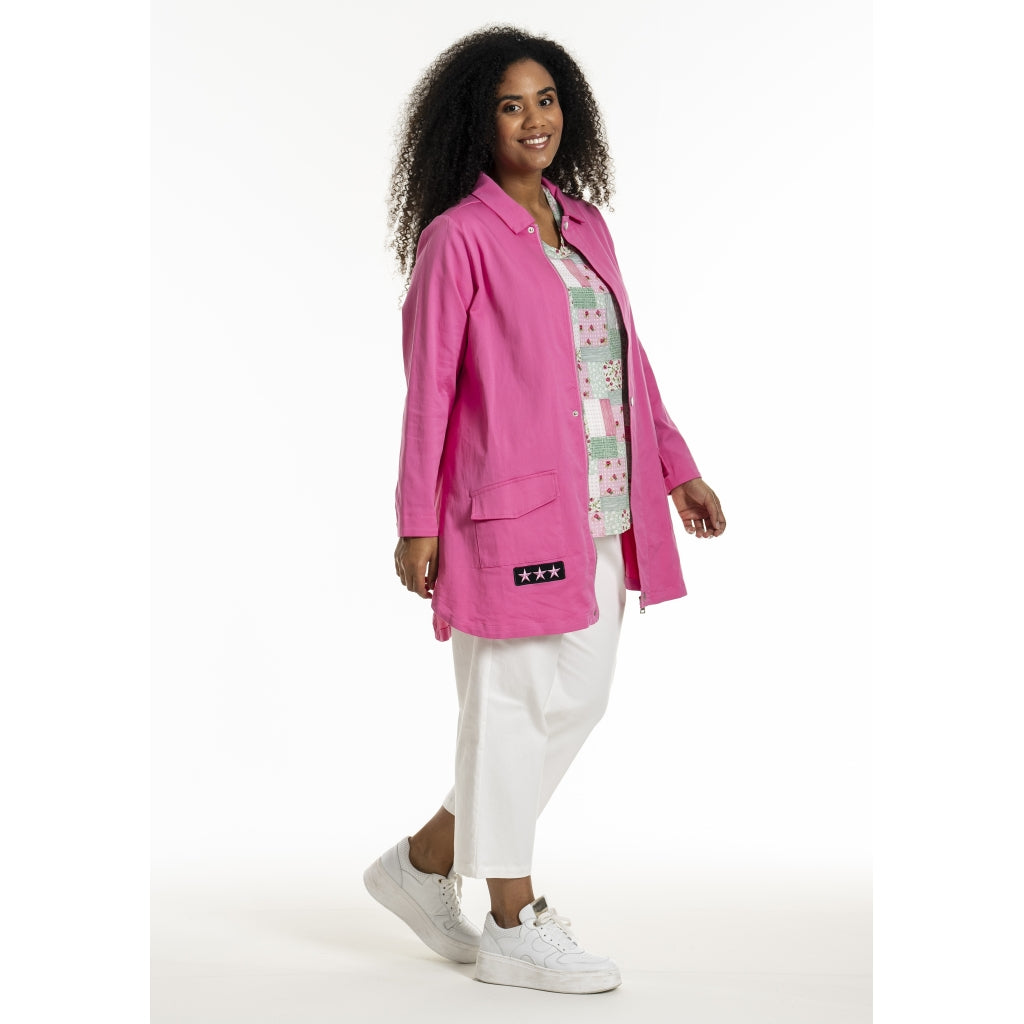 Studio SJessy long worker jacket Jacket Pink