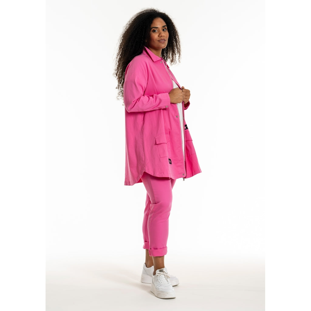 Studio SJessy long worker jacket Jacket Pink