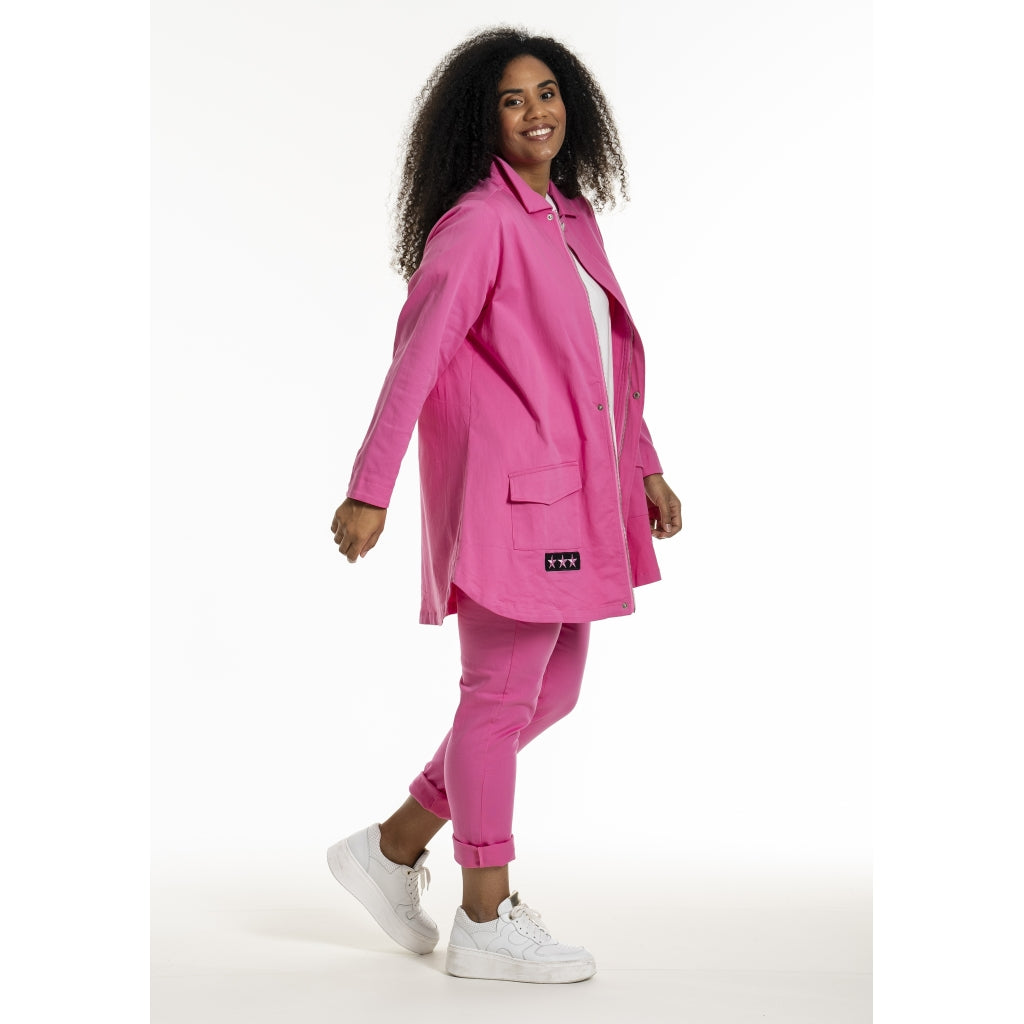 Studio SJessy long worker jacket Jacket Pink