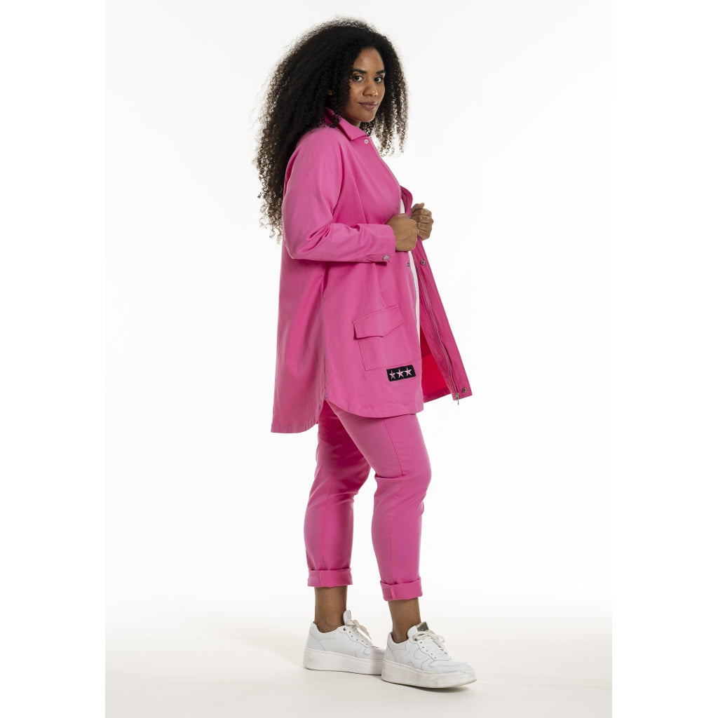 Studio SJessy long worker jacket Jacket Pink