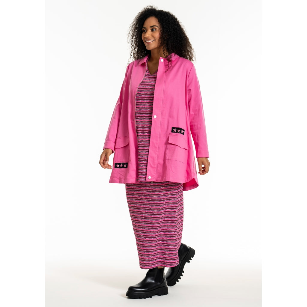 Studio SJessy long worker jacket Jacket Pink