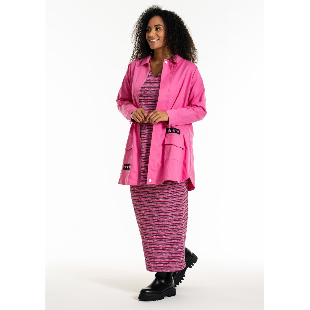 Studio SJessy long worker jacket Jacket Pink