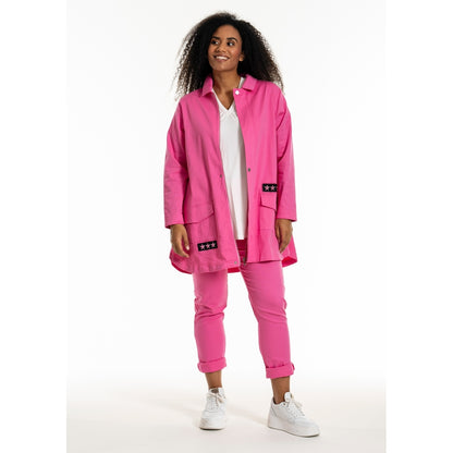 Studio SJessy long worker jacket Jacket Pink