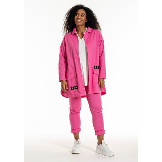Studio SJessy long worker jacket Jacket Pink