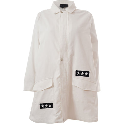 Studio SJessy long worker jacket Jacket White