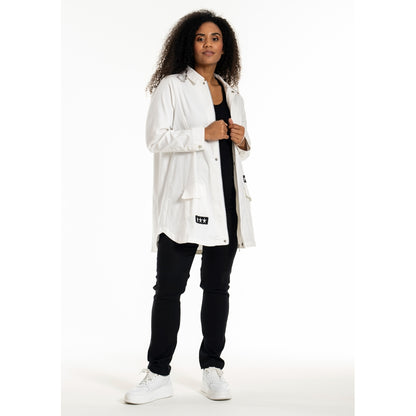 Studio SJessy long worker jacket Jacket White