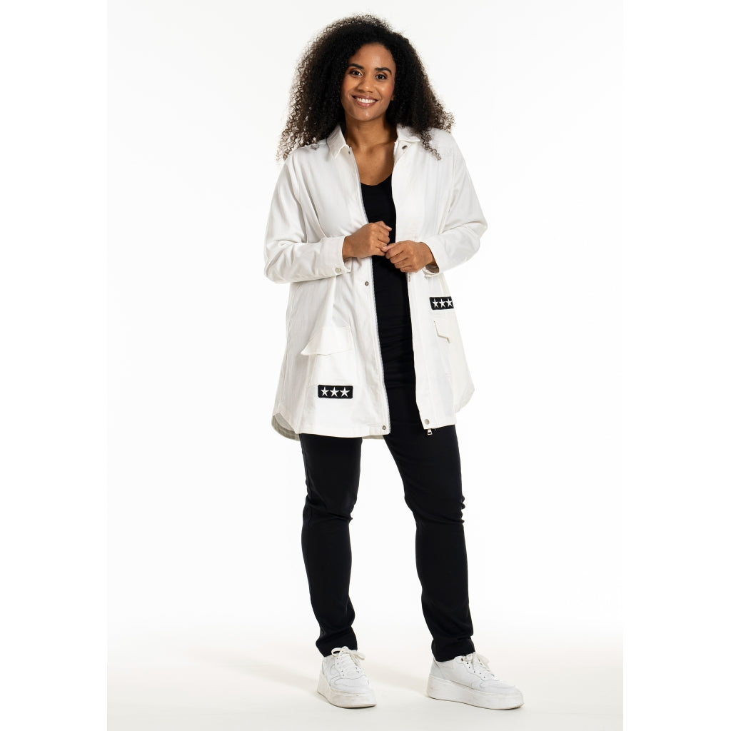 Studio SJessy long worker jacket Jacket White