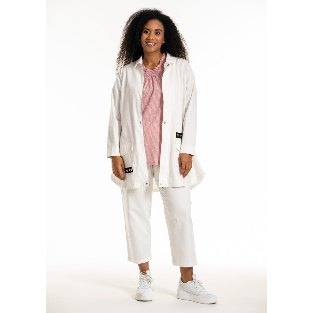 Studio SJessy long worker jacket Jacket White