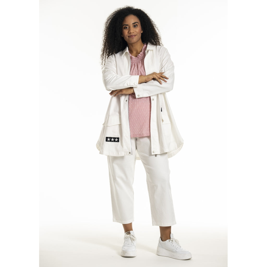 Studio SJessy long worker jacket Jacket White