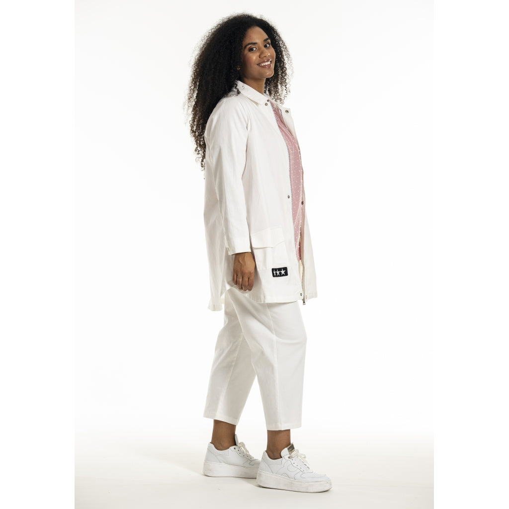 Studio SJessy long worker jacket Jacket White