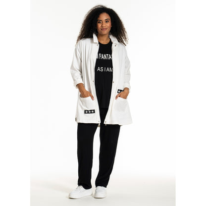 Studio SJessy long worker jacket Jacket White