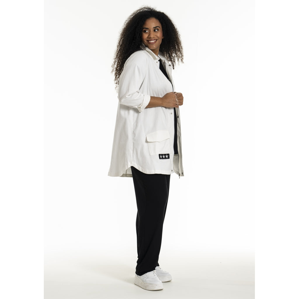 Studio SJessy long worker jacket Jacket White