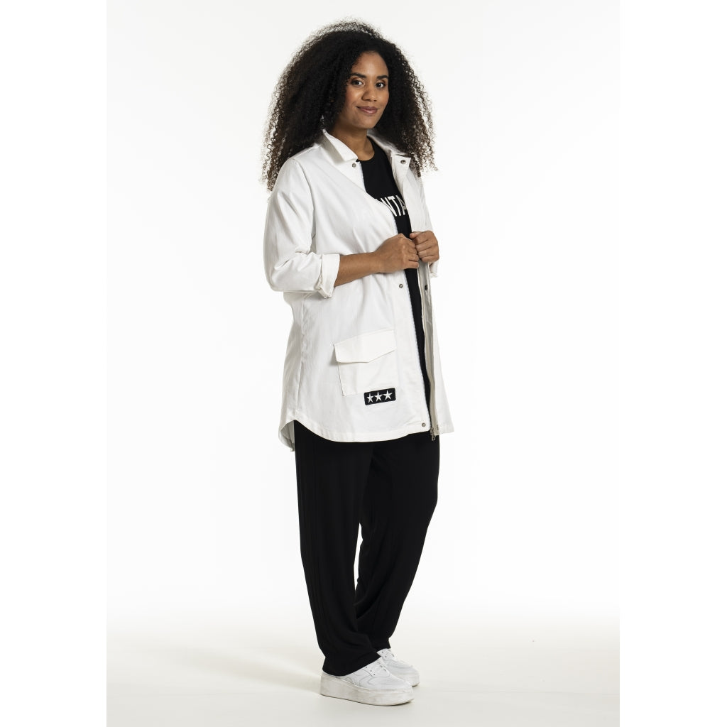 Studio SJessy long worker jacket Jacket White
