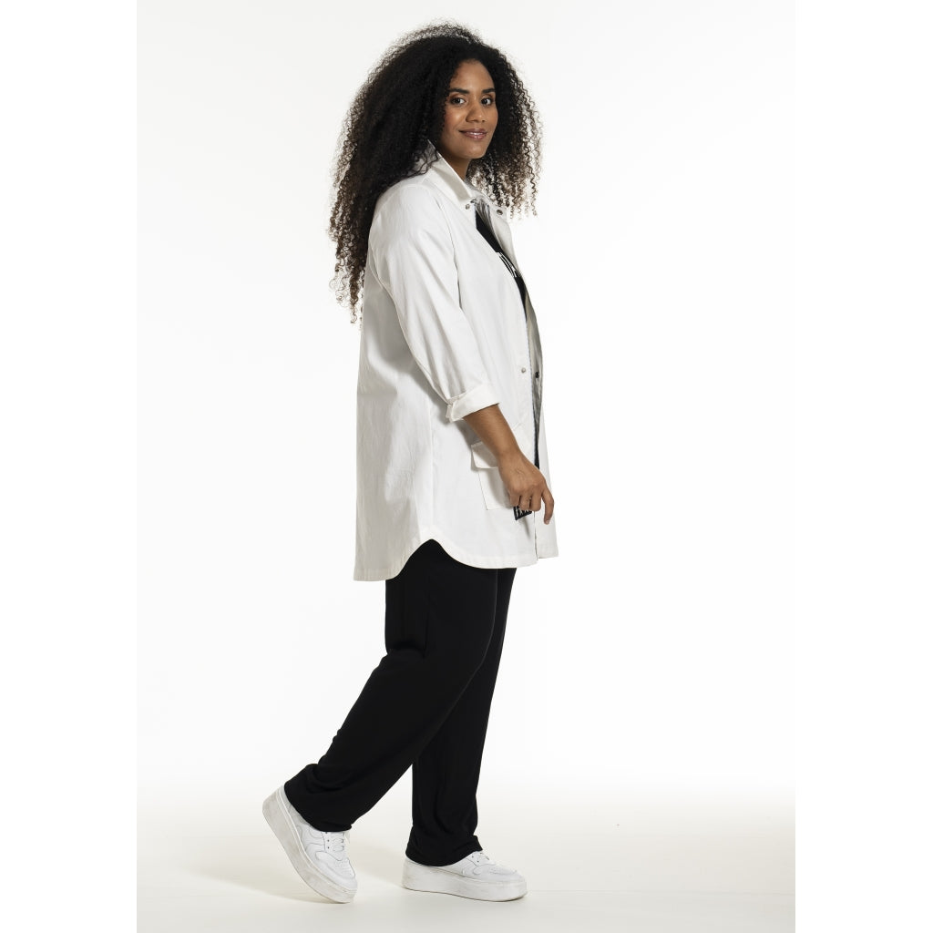 Studio SJessy long worker jacket Jacket White