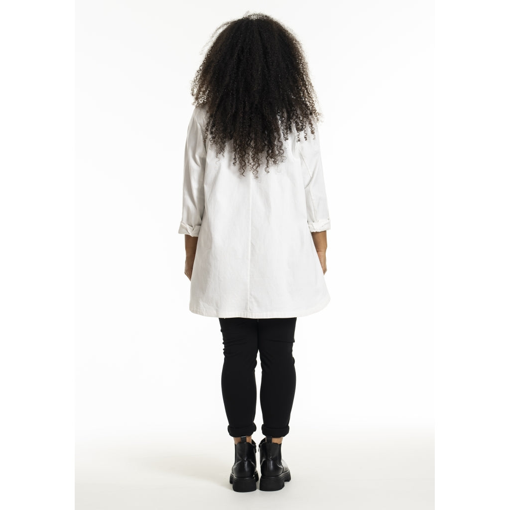 Studio SJessy long worker jacket Jacket White