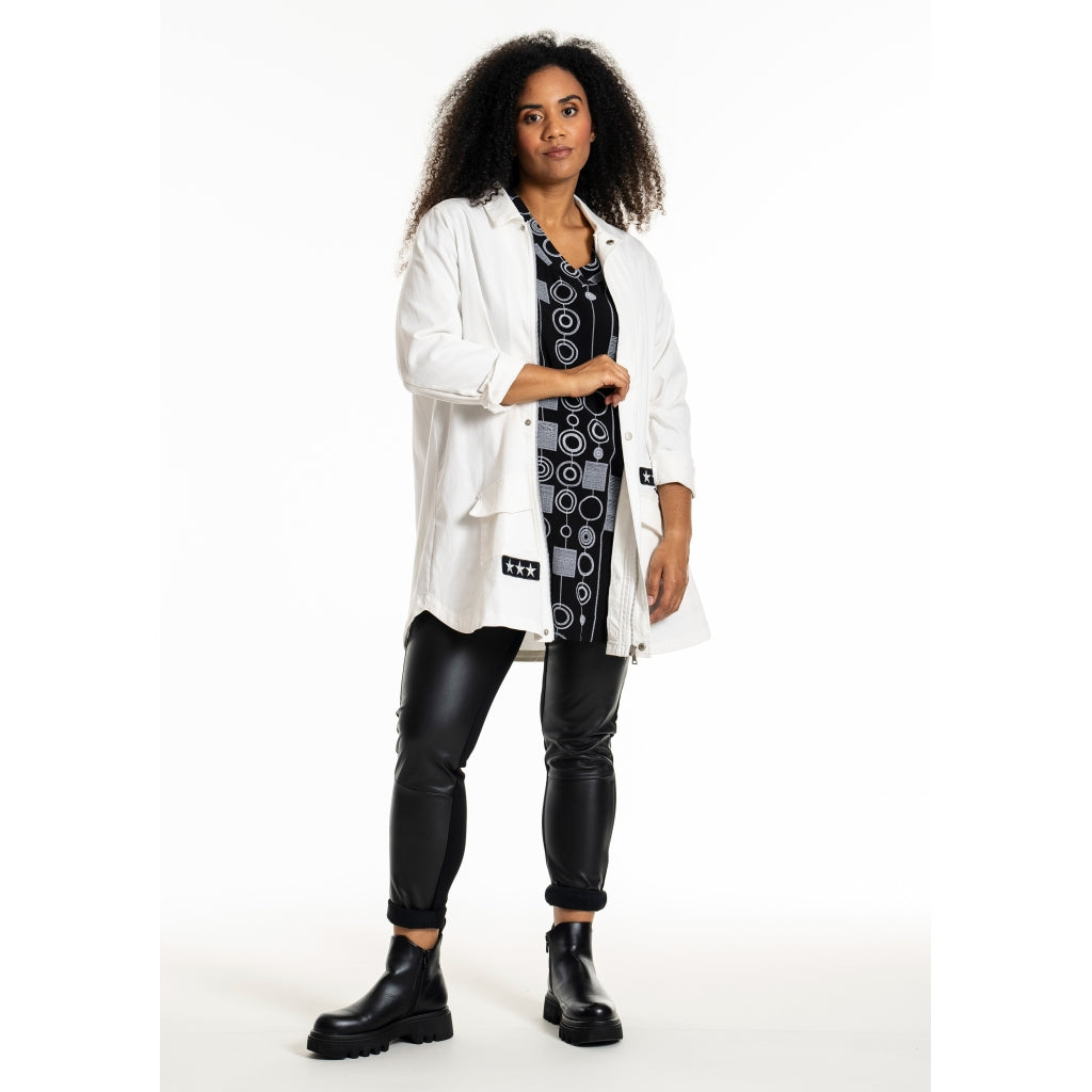 Studio SJessy long worker jacket Jacket White