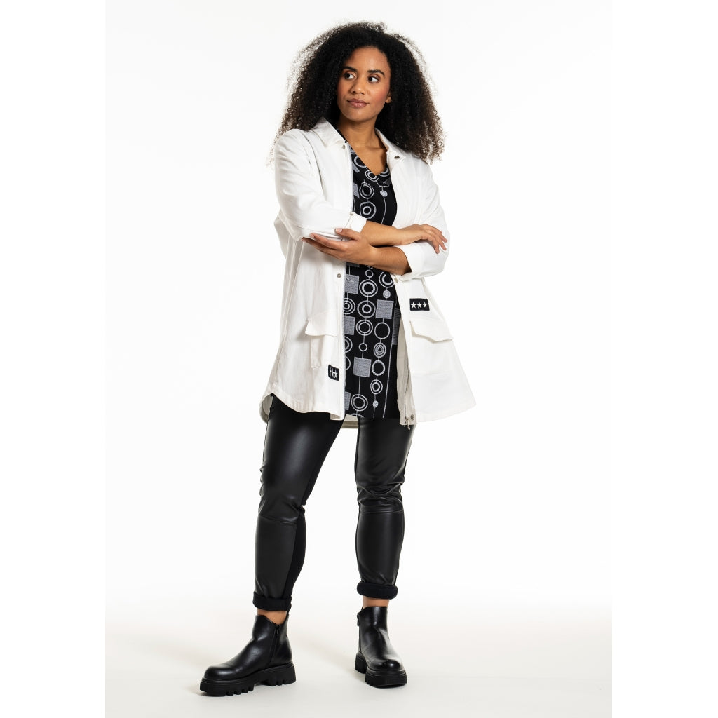 Studio SJessy long worker jacket Jacket White