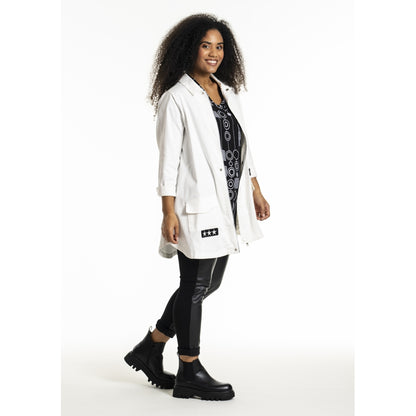 Studio SJessy long worker jacket Jacket White