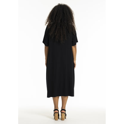 Studio SJoy Tunic dress Tunic Dress Black + pink/black stripes