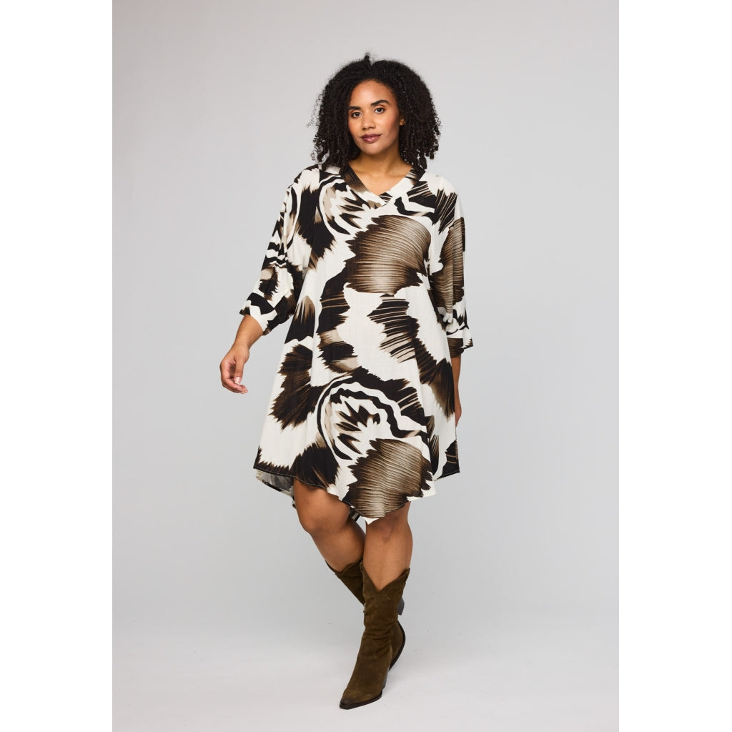 Studio SJuline Tunic Tunic Black/white brown design