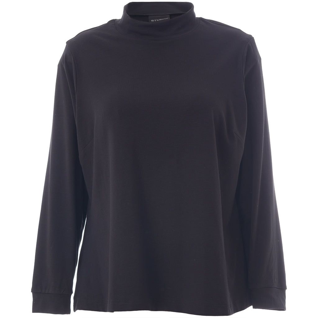 Studio SKarina Turtle neck blouse Blouse Black