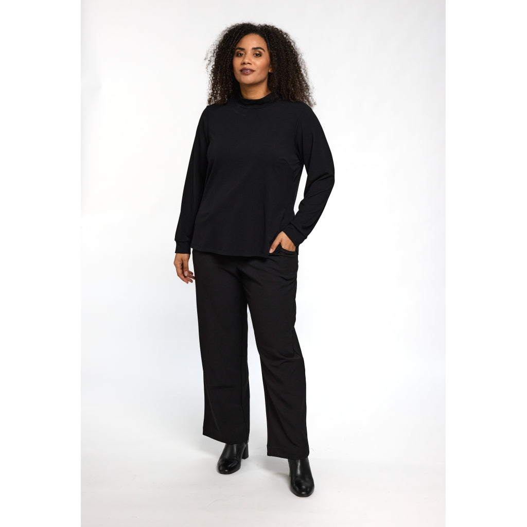 Studio SKarina Turtle neck blouse Blouse Black