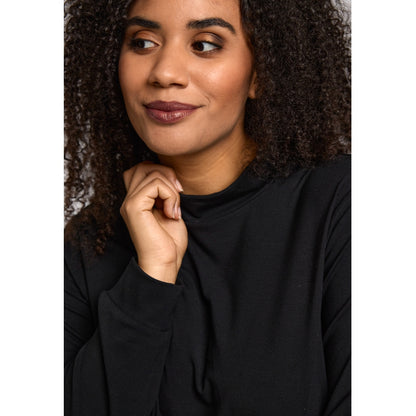Studio SKarina Turtle neck blouse Blouse Black