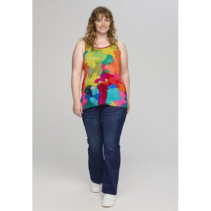 Studio SKathy Top Top Multi color print