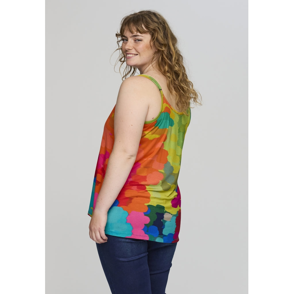 Studio SKathy Top Top Multi color print
