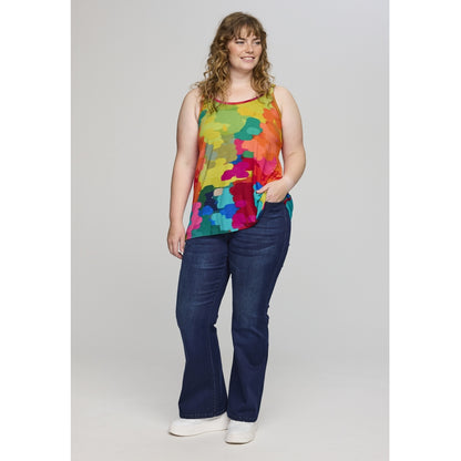 Studio SKathy Top Top Multi color print