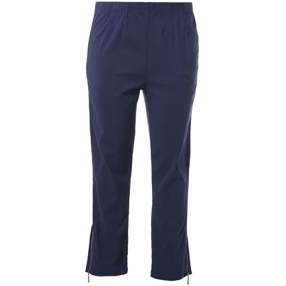 Studio SLena pants with zipper 7/8 Pant Navy