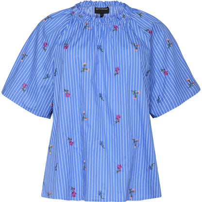 Studio SLeni Blouse Blouse Blue/White stripe