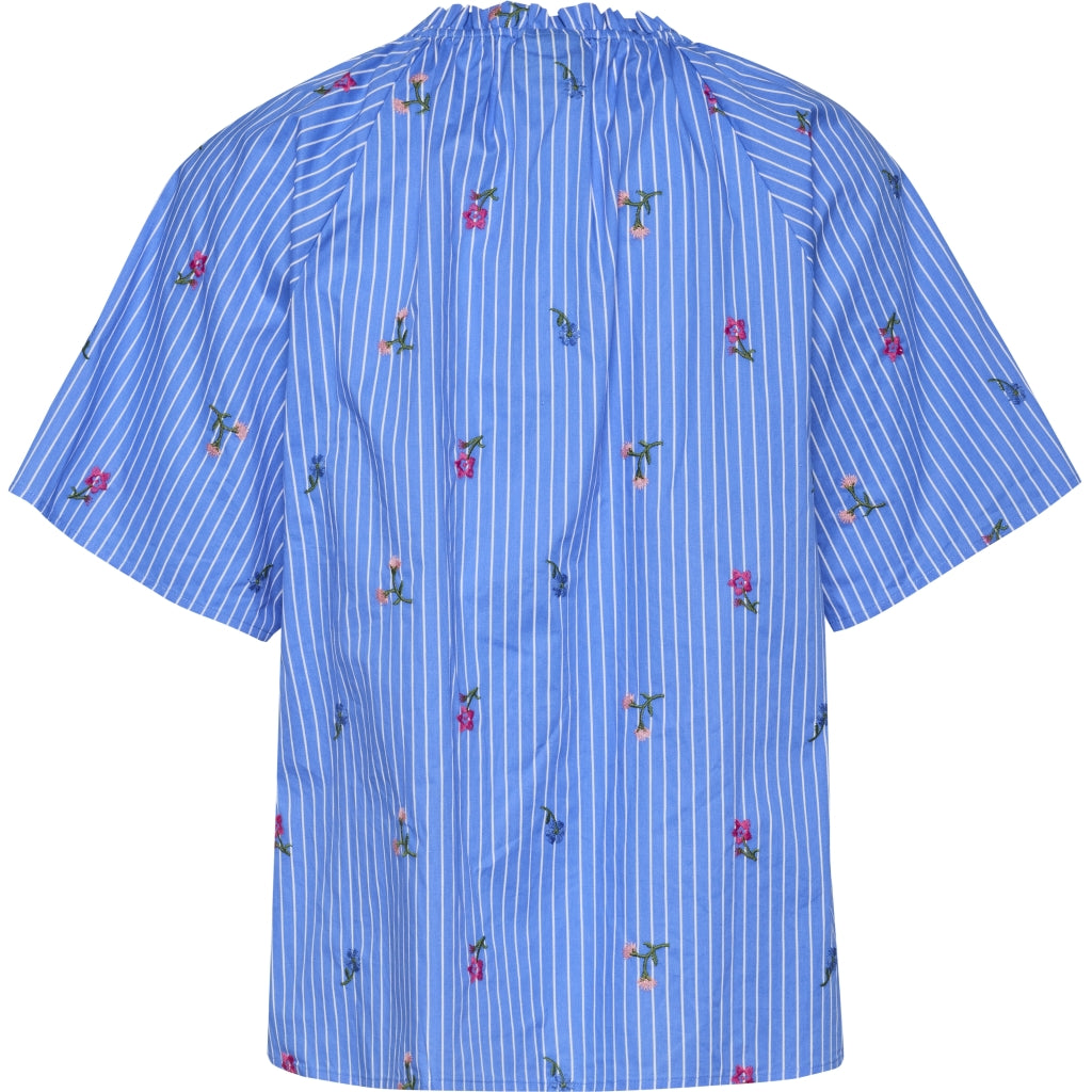 Studio SLeni Blouse Blouse Blue/White stripe