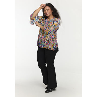 Studio SLiv Blouse Blouse Circle multicolor print